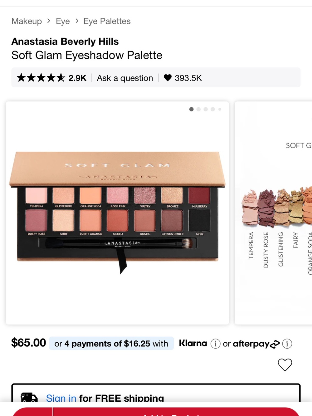 Anastasia Beverly Hills Soft Glam Eyeshadow Palette - Picture 7 of 9